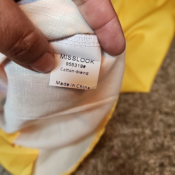 MISSLOOK Women’s Long Sleeves Blouse Sz L - Picture 9 of 10